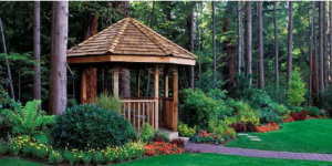 outdoor space pergolas